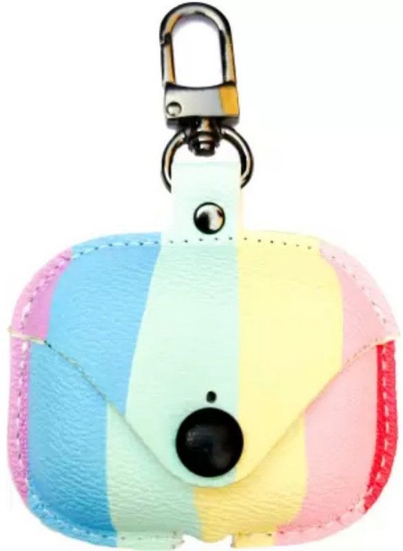 FEPPO Leather Press and Release Headphone Case  (Multicolor)