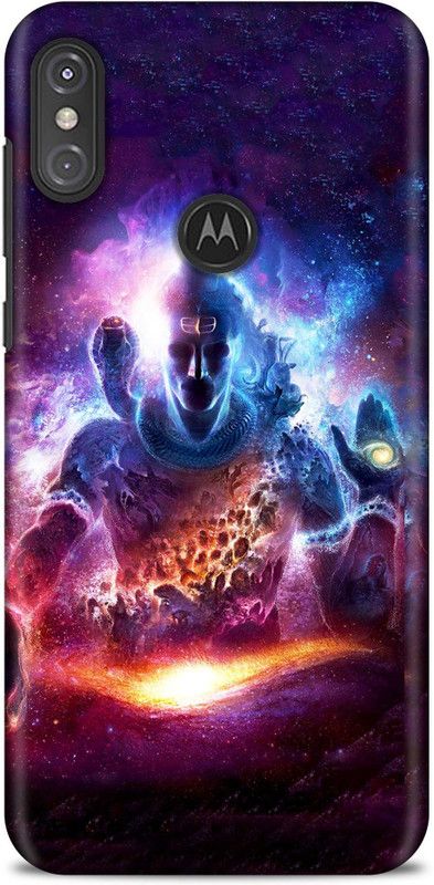 Sankee Back Cover for Motorola Moto One Power  (Blue, Hard Case)