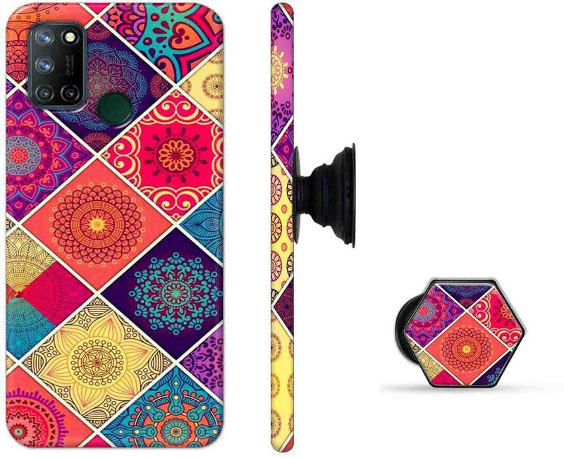 PRINTLABS Back Cover for Realme 7i  (Multicolor, Cases with Holder, Pack of: 1)