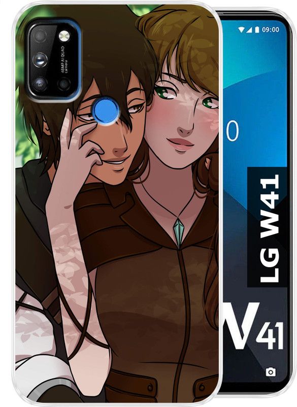 vipax Back Cover for LG W41  (Multicolor, Grip Case, Silicon, Pack of: 1)