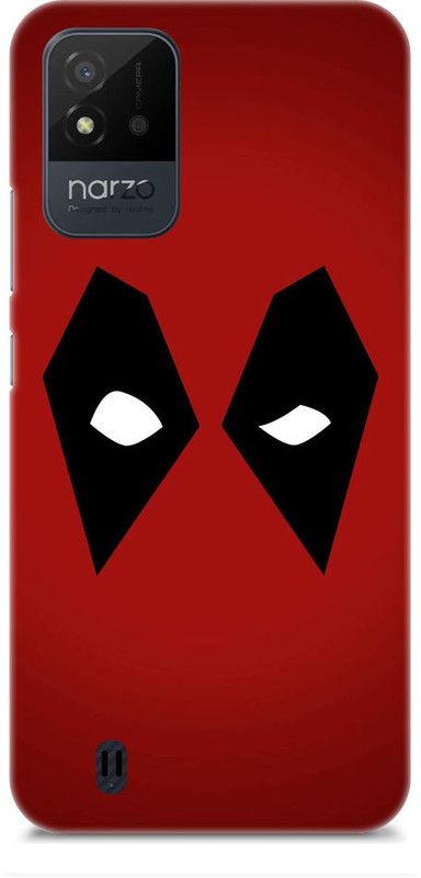 Chiraiyaa Back Cover for realme Narzo 50i  (Brown, Black, Hard Case)