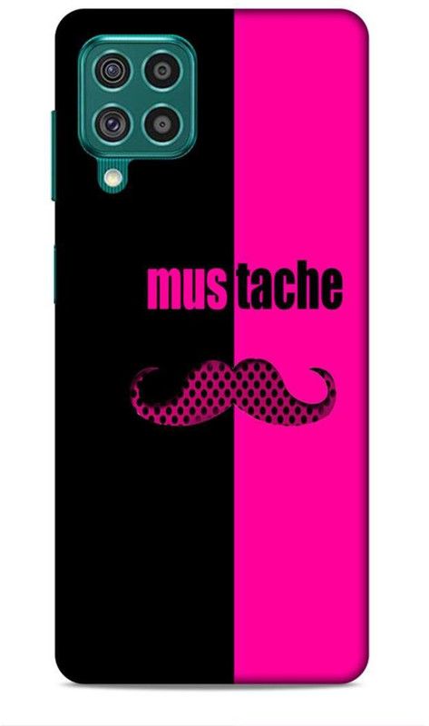 Keviv Back Cover for Samsung Galaxy F62, Samsung Galaxy M62  (Black, Pink, Hard Case)
