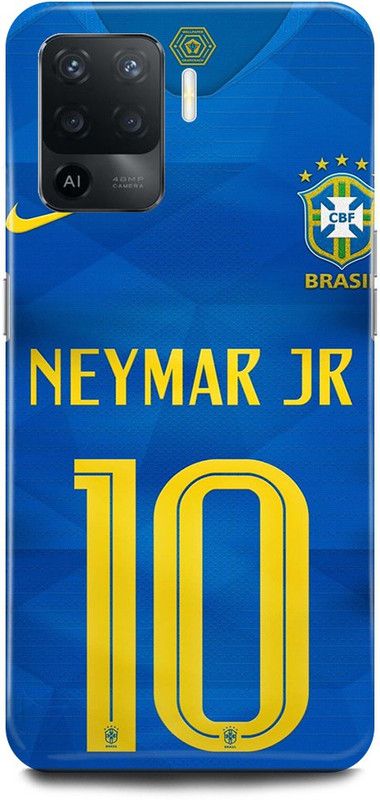 JUGGA Back Cover for Oppo A94, CPH2203, NEYMAR, JR, BARCELONA,FOOTBALL,JUNIOR,PSG,FRANCE  (Blue, Hard Case, Pack of: 1)