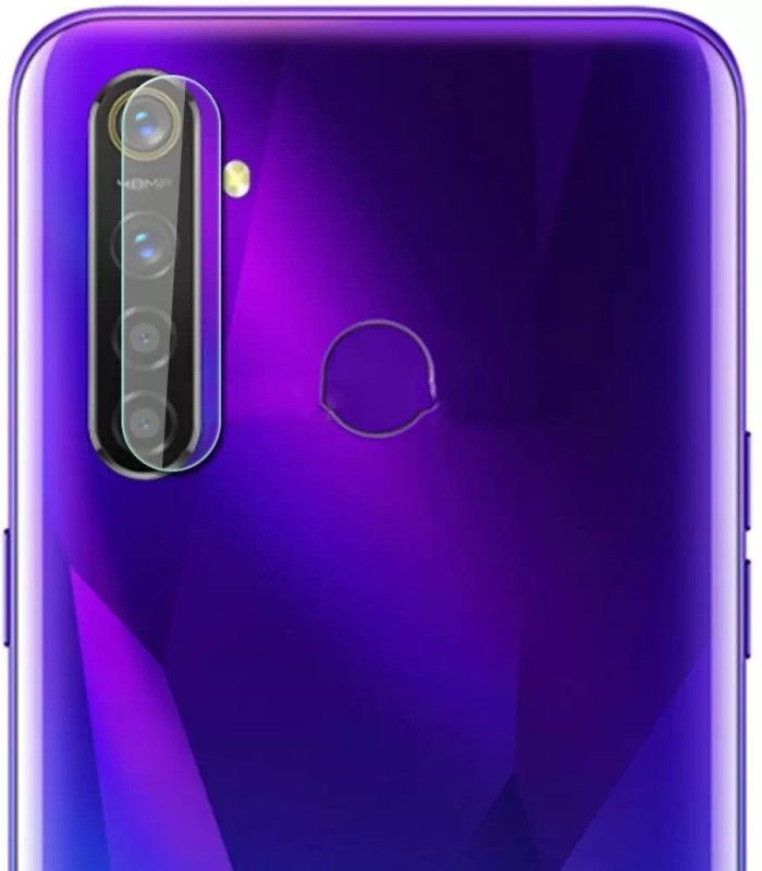Hi-Tech Back Camera Lens Ring Guard Protector for Realme 5i real glass  (Pack of: 1)