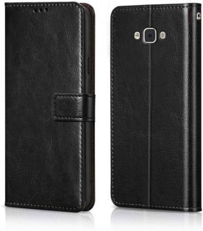 Urban Tech Flip Cover for Samsung Galaxy J7 NXTFlip Case | Magnetic Closure | Shock Proof Wallet Flip Cover  (Black, Magnetic Case, Pack of: 1)