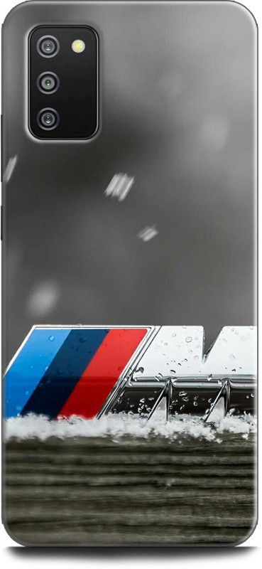 INDICRAFT Back Cover for SAMSUNG Galaxy F02s BMW, BMW CAR LOGO, M5, M POWER  (Multicolor, Dual Protection, Pack of: 1)