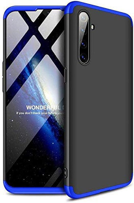 Sajni Creations Back Cover for Realme XT, Realme X2  (Black, Blue, Pack of: 1)