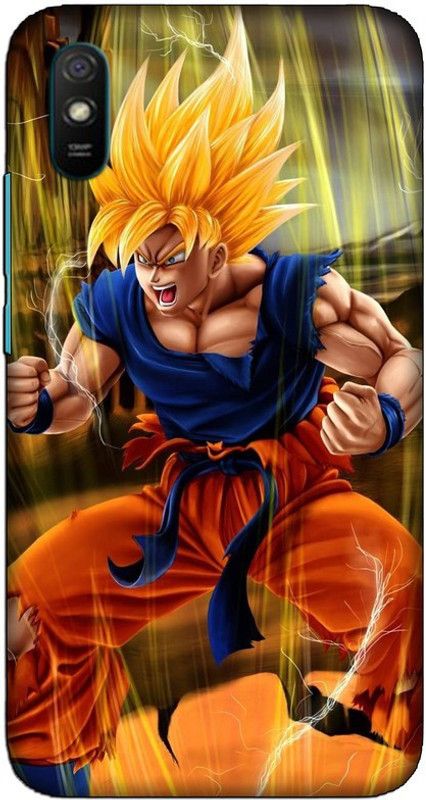CROKIAN Back Cover for Redmi 9A Goku Back Cover  (Multicolor, Hard Case, Pack of: 1)