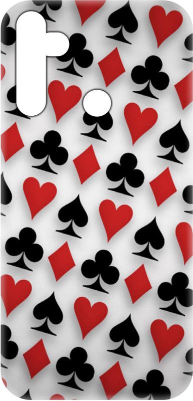 Smutty Back Cover for Realme 5s, RMX1925 - Cards Deck Print  (Multicolor, Hard Case)
