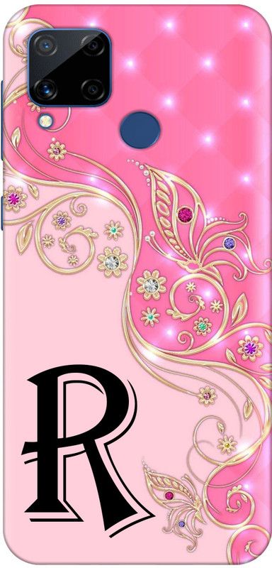PINKLAND Back Cover for Realme C15  (Pink, Grip Case, Silicon, Pack of: 1)