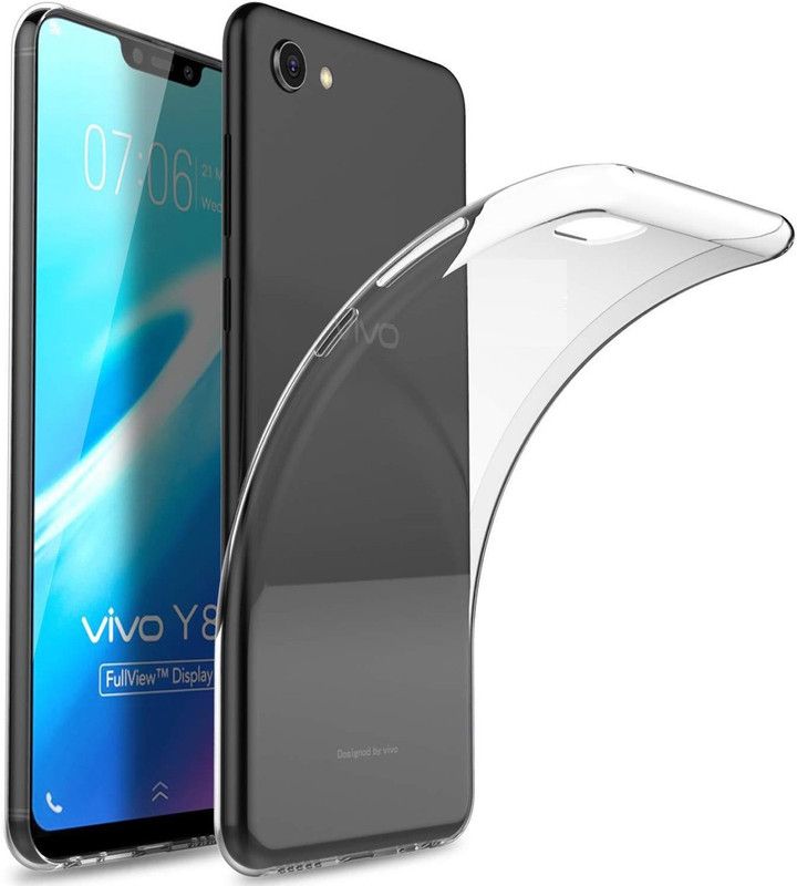 Cooldone Back Cover for Vivo Y71i Transparent Cover  (Transparent, Grip Case, Silicon, Pack of: 1)