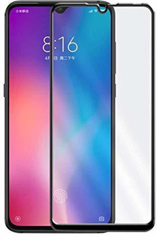 Fovtyline Edge To Edge Tempered Glass for Mi 9X  (Pack of 1)