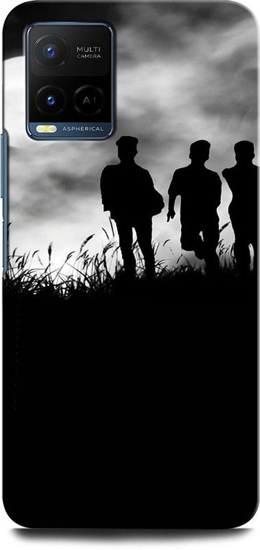 INTELLIZE Back Cover for Vivo Y21T FRIENDS, DOSTI, FRIENDSHIP, FRIEND FOREVER  (Multicolor, Hard Case, Pack of: 1)