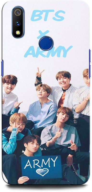 INTELLIZE Back Cover for Realme 3 RMX1825 BTS X ARMYJUNGSHOOK, KOREAN, HEARTBEAT, BTS, BEAT, SINGER  (Multicolor, Hard Case, Pack of: 1)