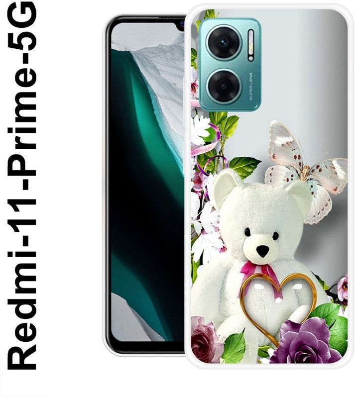 SIMAWAT Back Cover for Redmi 11 Prime 5G  (Multicolor, Grip Case, Silicon)