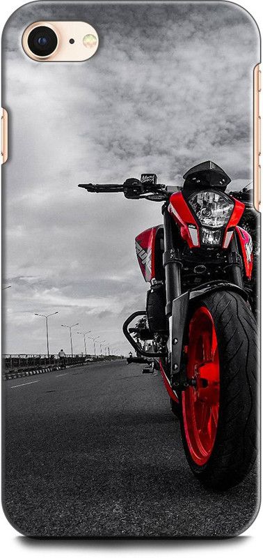 KEYCENT Back Cover for APPLE iPhone 8 BIKE, DUKE, DUKE BIKE LOVER, SUPERBIKE, CLASSIC  (Multicolor, Shock Proof)
