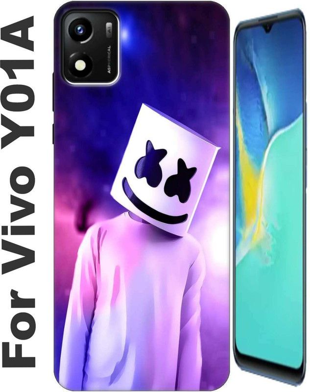 RDcon Back Cover for Vivo Y01A 2627  (Green, Dual Protection, Silicon, Pack of: 1)