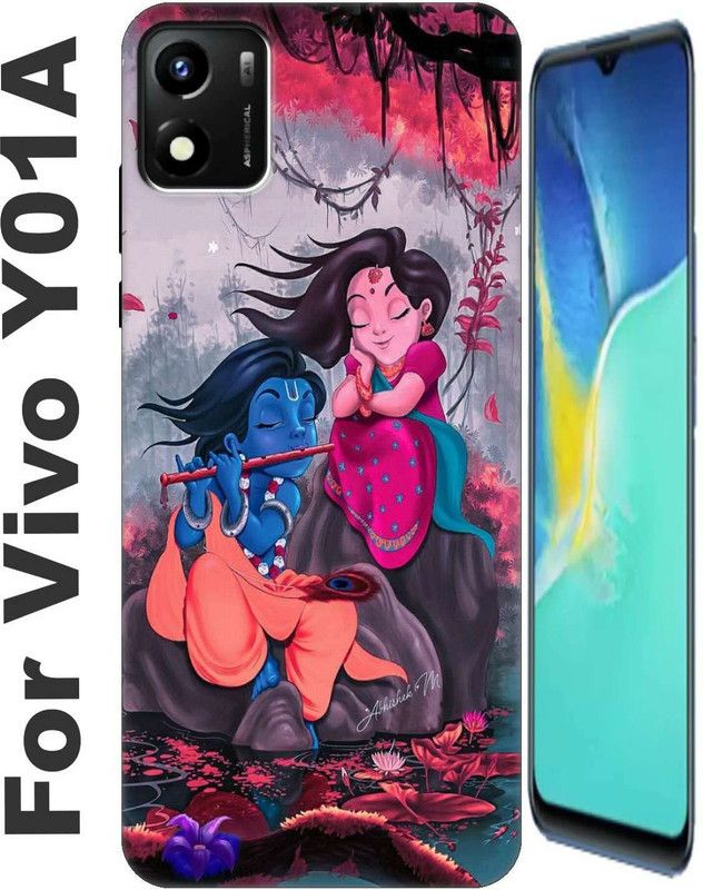 RDcon Back Cover for Vivo Y01A 2803  (Maroon, Flexible, Silicon, Pack of: 1)