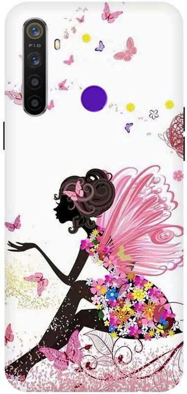 Vascase Back Cover for Realme 5, Back Case for Realme 5  (Multicolor, Dual Protection, Silicon, Pack of: 1)