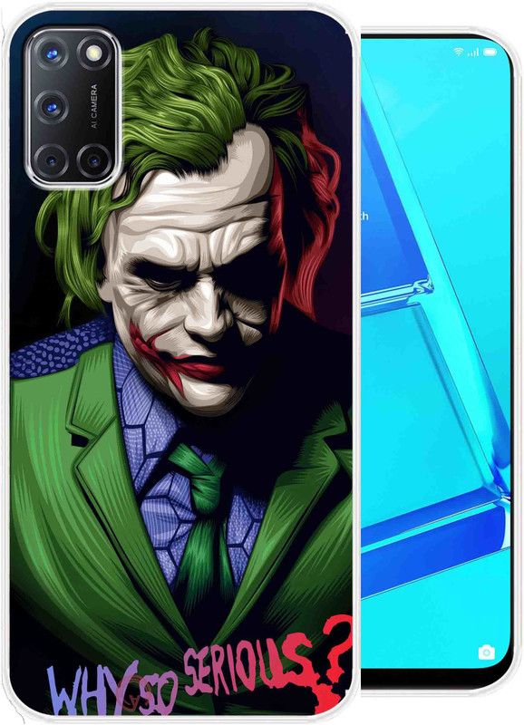 SuperQueen Back Cover for OppoA52  (Multicolor, Flexible, Silicon, Pack of: 1)