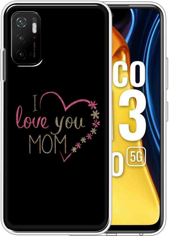eBoggy Back Cover for Poco M3 Pro 5G  (Black, Dual Protection, Silicon, Pack of: 1)