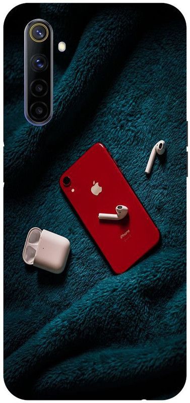 Wall Art Back Cover for Realme 6 Pro APPLE LOGO, APPLE, IPHONE  (Multicolor, Dual Protection, Pack of: 1)