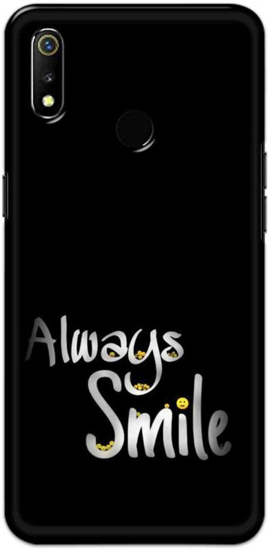 Alve Back Cover for Oppo Realme 3  (Black, Pack of: 1)