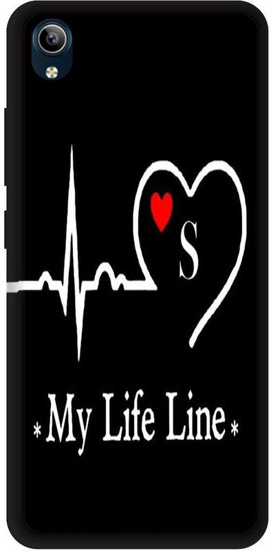 Bluvver Back Cover for Vivo Y91i,1820, Printed My Life Line S Mobile Back Cover  (Multicolor, Hard Case, Pack of: 1)