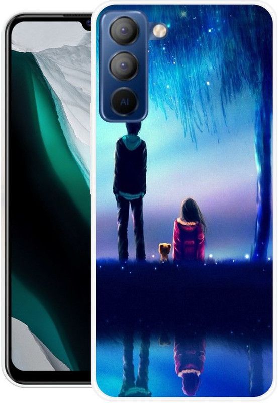 KLC Back Cover for Tecno Pop 5 Pro  (Multicolor, Grip Case, Silicon)