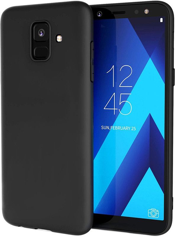 Flipkart SmartBuy Back Cover for Samsung Galaxy On6  (Black, Grip Case, Pack of: 1)