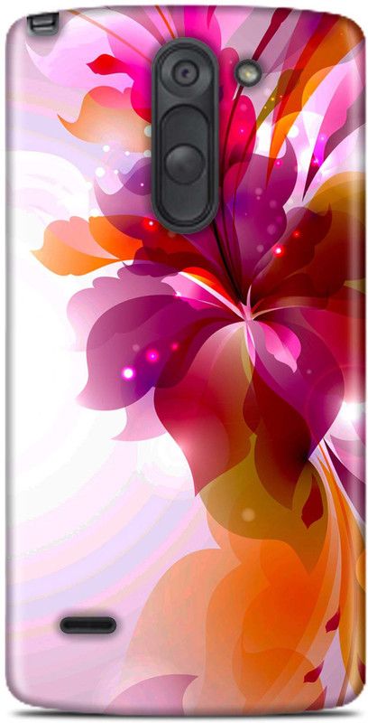 Sankee Back Cover for LG G3 Stylus  (Pink, Hard Case)