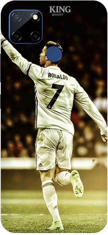 THE NARAYANA COLLECTIONS Back Cover for NARZO 20-RMX2193-RONALDO BACK COVER,FOOTBALL,SPORTS  (Multicolor, Hard Case, Pack of: 1)