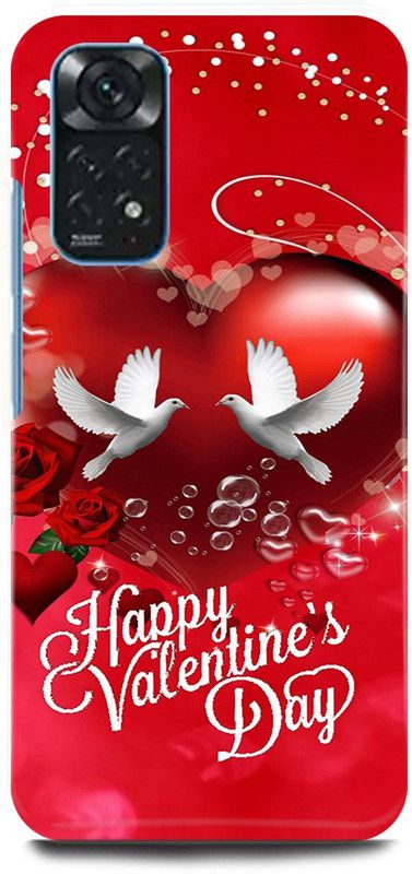 play fast Back Cover for POCO M4 Pro HAPPY, VALENTINE, DAY, LOVE, COUPLE, GIRL, BOY  (Red, Hard Case, Pack of: 1)