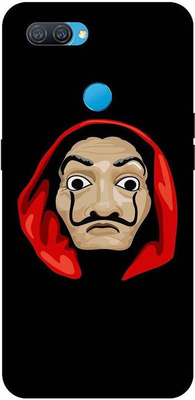 Vinsmoke Back Cover for Realme 2 Pro  (Black, Red, Pack of: 1)