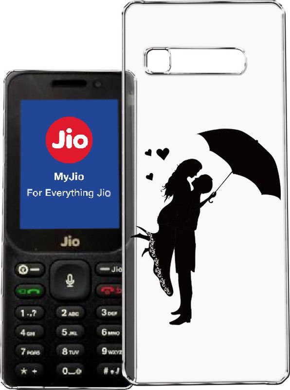 HANIRY Back Cover for Jio F320 / f320 mobile cover | COUPLE | Design | PNG_62  (Multicolor, Flexible, Silicon, Pack of: 1)