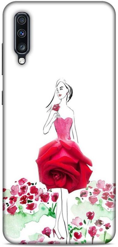 Coverland Back Cover for Samsung Galaxy A70  (White)