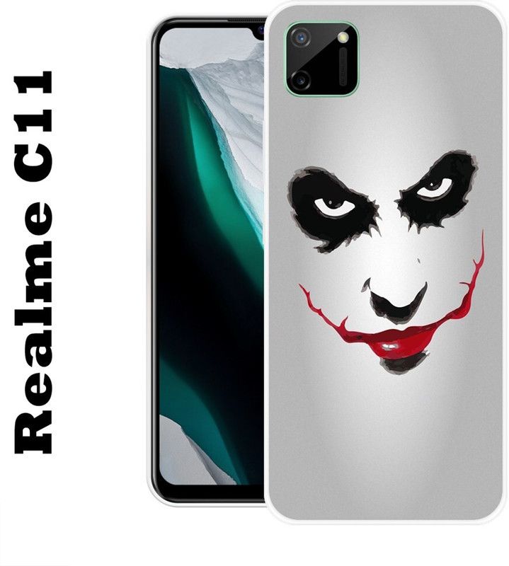 satyman Back Cover for Realme C11  (Multicolor, Silicon, Pack of: 1)