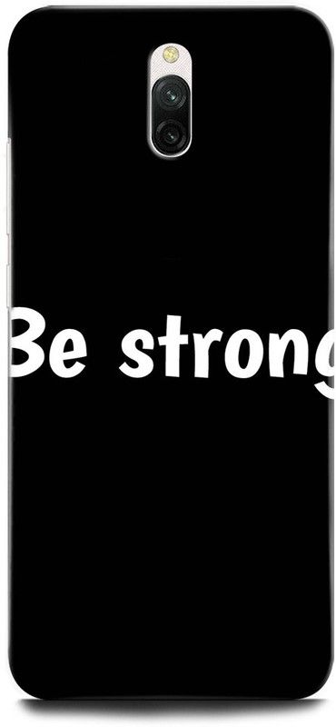 ORBIQE Back Cover for Redmi 8A Dual MZB9027IN BE STRONG, ATTITUDE, POSITIVE, GOOD THINKING  (Multicolor, Hard Case, Pack of: 1)