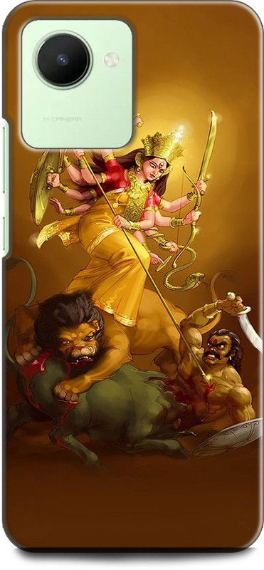 WallCraft Back Cover for Realme Narzo 50i Prime, RMX3506 DURGA MAA, MAA DURGA, GOD  (Multicolor, Dual Protection, Pack of: 1)