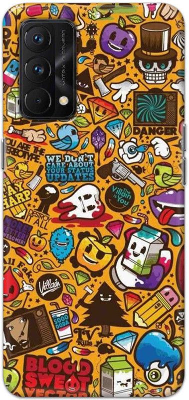 NDCOM Back Cover for Realme GT Master Edition Graffiti Designer Printed  (Multicolor, Hard Case, Pack of: 1)