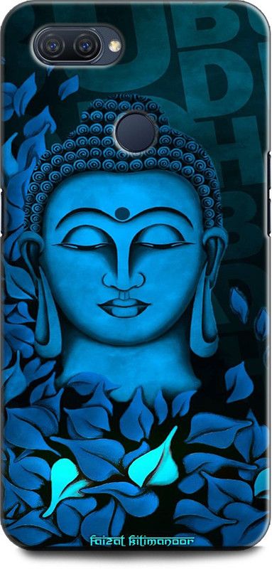 INDICRAFT Back Cover for OPPO A11K, CPH2083 GAUTAMA BUDDHA, GOD, LORD, ABSTRACT ART, PANTING  (Multicolor, Shock Proof)