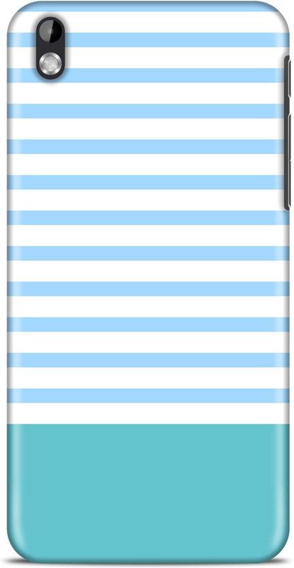 Sankee Back Cover for HTC Desire 816  (Blue, White, Hard Case)