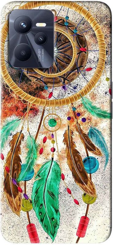 NDCOM Back Cover for Realme C35 Dreamcatcher Printed  (Multicolor, Hard Case, Pack of: 1)
