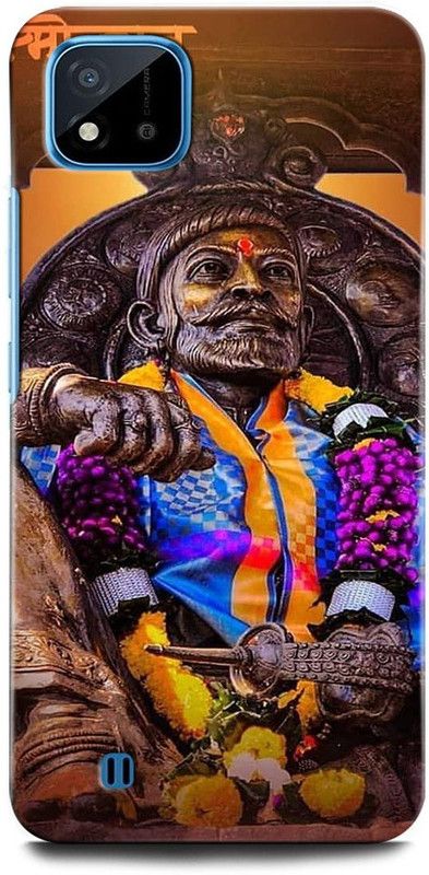 ORBIQE Back Cover for Realme C11 2021 RMX3231 SHIVAJI, CHATRAPATI SHIVAJI MAHARAJ, INDIAN KING  (Multicolor, Hard Case, Pack of: 1)