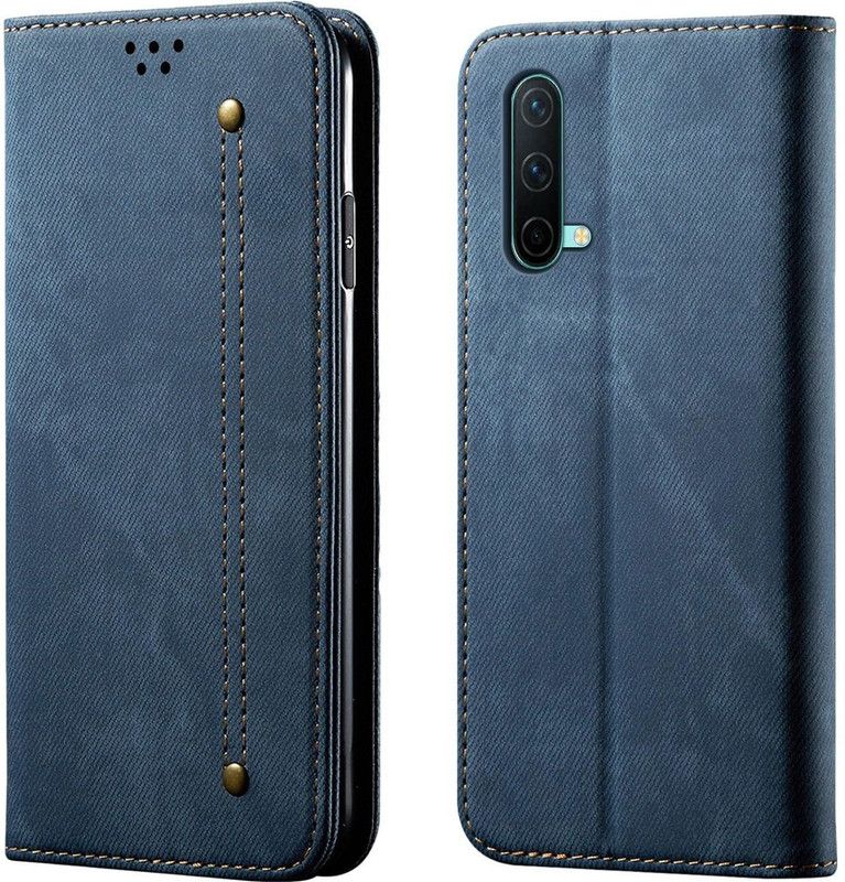 Cubix Flip Cover for OnePlus Nord CE 5G  (Blue, Magnetic Case, Pack of: 1)