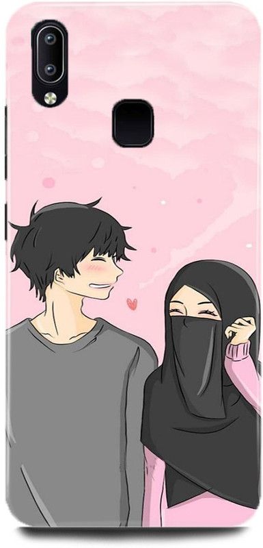 DIKRO Back Cover for Vivo V9, 1723, CUTE, BOY, LOVELY, GIRL, LOVE, COUPLE  (Multicolor, Hard Case, Pack of: 1)