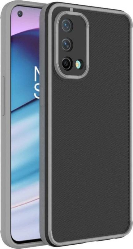 AOnes Back Cover for Oneplus Nord Ce  (Black, Cases with Holder, Pack of: 1)