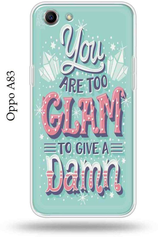 Mystry Box Back Cover for Oppo A83  (Blue, Flexible, Silicon, Pack of: 1)