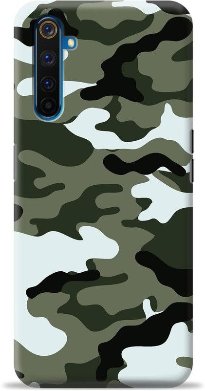 Loffar Back Cover for Realme 6 Pro  (Green, Shock Proof, Pack of: 1)
