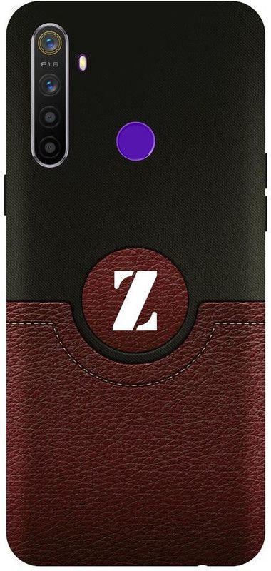 Wall Art Back Cover for Realme 5 Z, Z LETTER, Y NAME, Z ALPHABET, ALPHABET  (Multicolor, Dual Protection, Pack of: 1)